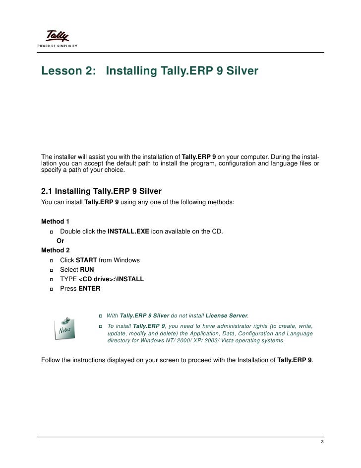 Tally software free download for windows xp